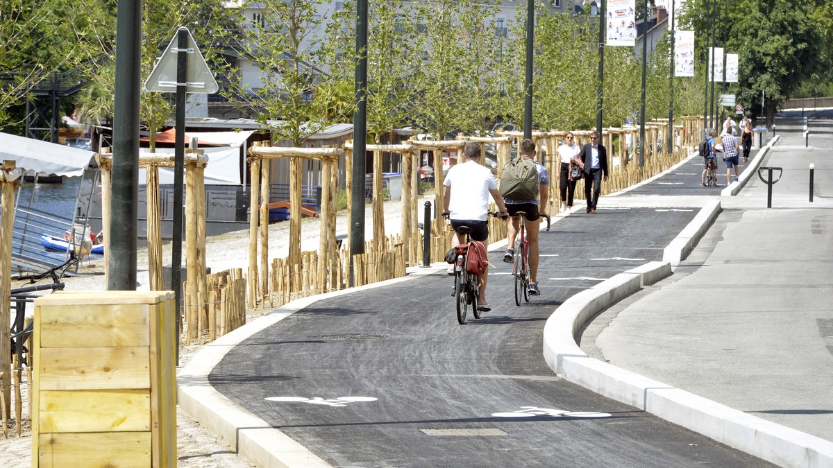 Axe structurant cyclable Nord-Sud Bords de l’Erdre